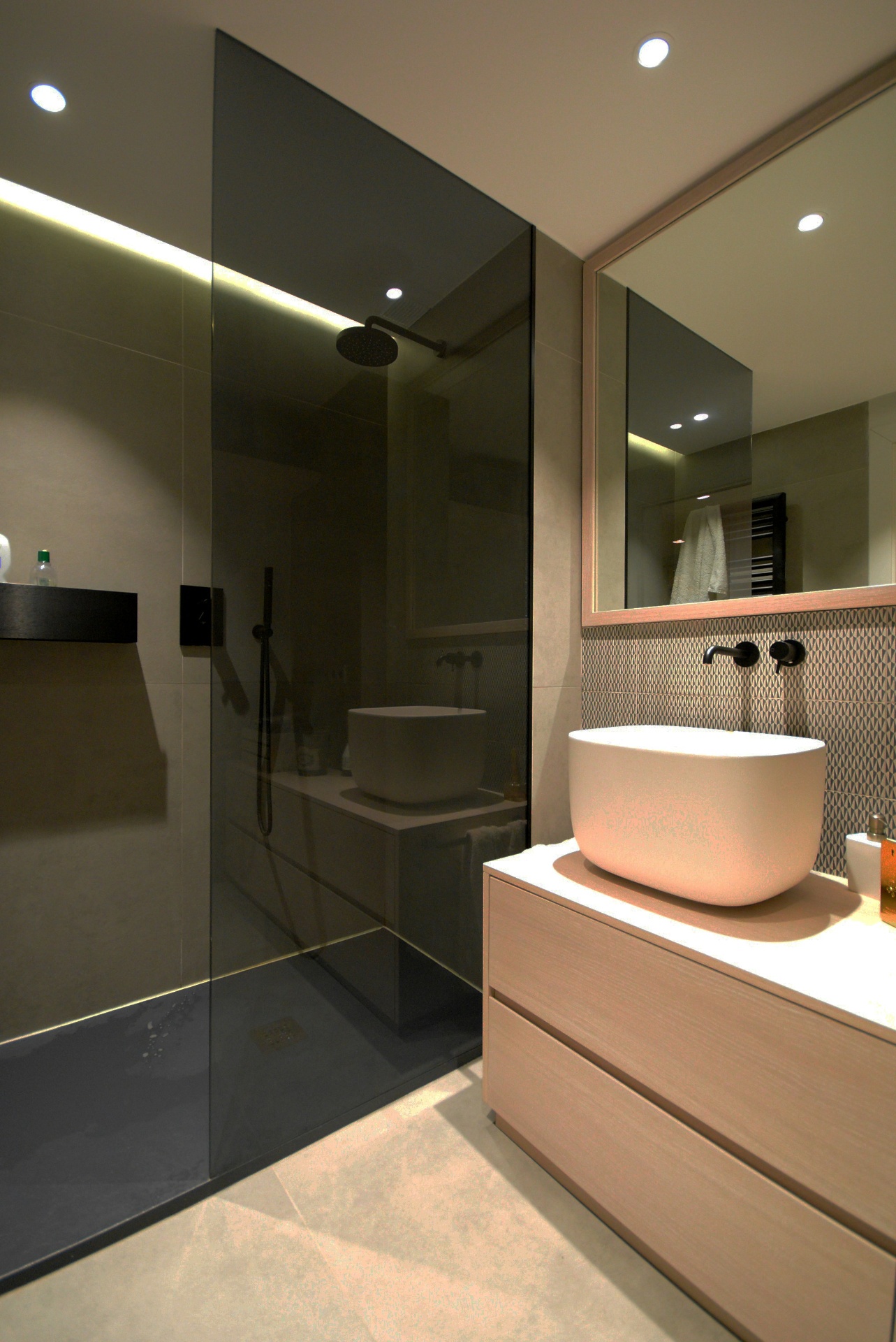 Bagno realizzato da Costruzioni Carli — Comacchio