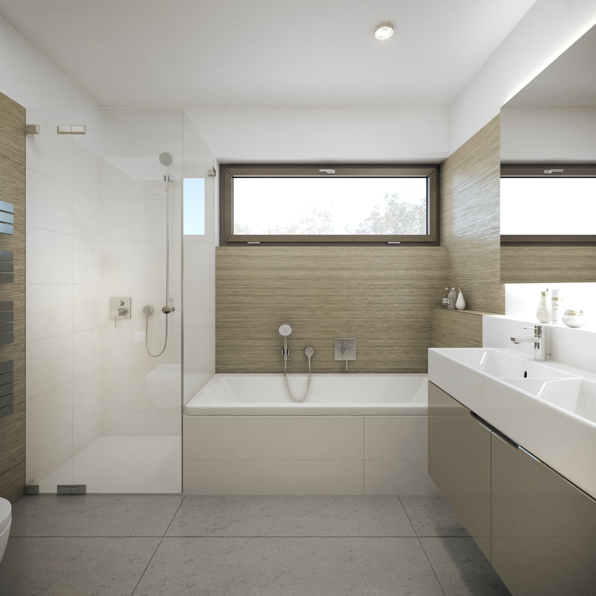 Bagno completo realizzato da Costruzioni Carli